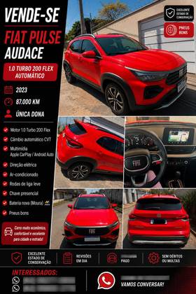 FIAT PULSE 1.0 TURBO 200 FLEX DRIVE CVT